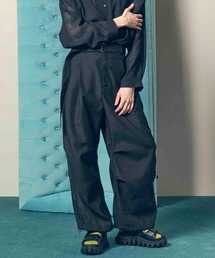 MAISONSPECIALミックスファブリックドッキングライディングカーゴパンツ MAISON SPECIAL（メゾンスペシャル）の「《ユニセックスアイテム