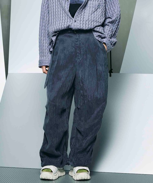 MAISON SPECIAL(メゾンスペシャル)の「《UNISEX》【LIMITED EDITION】Prime-Wide Snow Pants/プライムワイドスノーパンツ【MAISON SPECIAL/メゾンスペシャル】(カーゴパンツ・メンズ・その他5/カーキ/ダークブラック/その他4/ブラック/ホワイト/シルバー/その他1/ネイビー/その他2/その他3・1/0)」の6枚目の写真