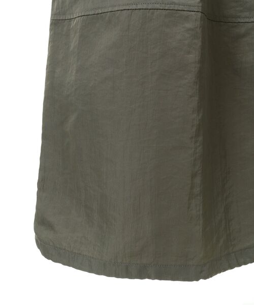 Green　Parks（グリーンパークス）の「フロントZipコクーンスカート（スカート・レディース・カーキ/ブラック/ベージュ・FREE）」の11枚目の写真