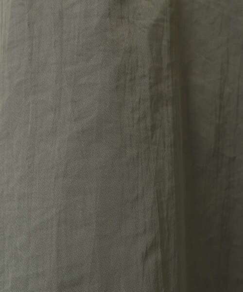 Green　Parks（グリーンパークス）の「フロントZipコクーンスカート（スカート・レディース・カーキ/ブラック/ベージュ・FREE）」の9枚目の写真