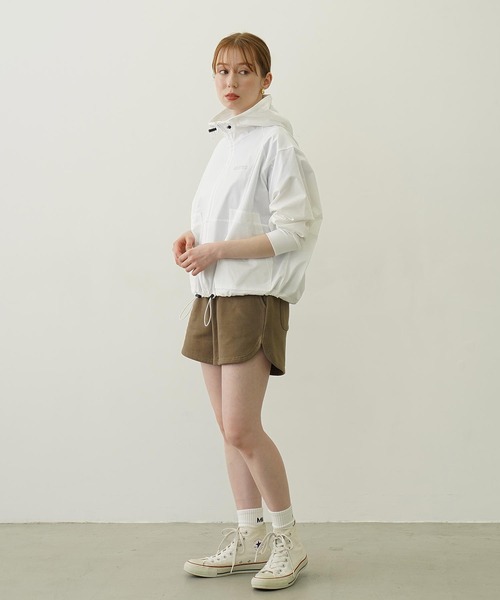 Ocean Pacific（オーシャンパシフィック）の「MILKFED. × OP RASH GUARD ZIP HOODIE（ラッシュガード・レディース・ネイビー/ブラック/ホワイト・ONE SIZE）」の16枚目の写真