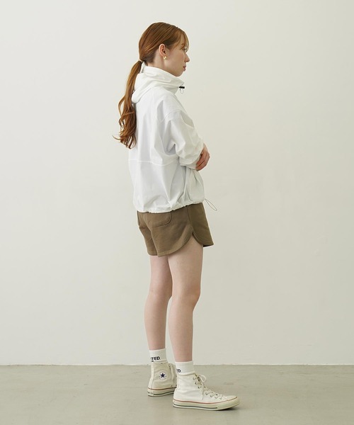 Ocean Pacific（オーシャンパシフィック）の「MILKFED. × OP RASH GUARD ZIP HOODIE（ラッシュガード・レディース・ネイビー/ブラック/ホワイト・ONE SIZE）」の19枚目の写真