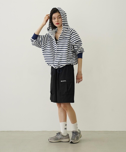 MILKFED. × OP RASH GUARD ZIP HOODIE（ラッシュガード）｜Ocean