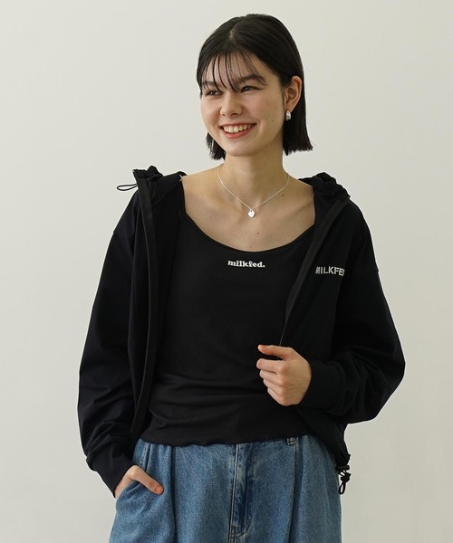 MILKFED. × OP RASH GUARD ZIP HOODIE（ラッシュガード）｜Ocean