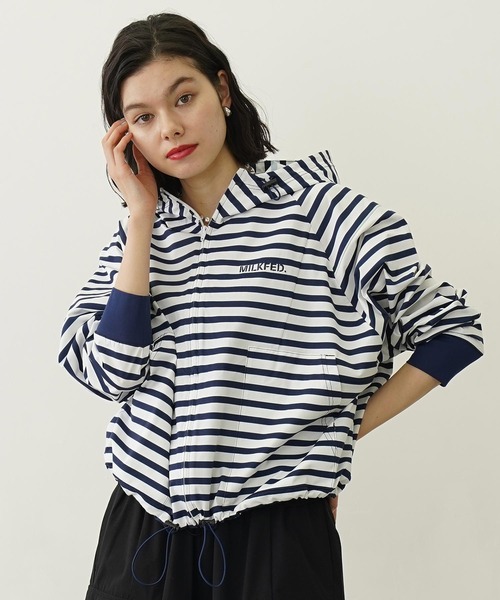 MILKFED. × OP RASH GUARD ZIP HOODIE（ラッシュガード）｜Ocean