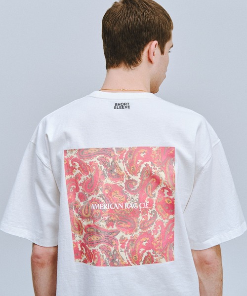 セール】【AMERICAN RAG CIE】ペイズリーTシャツ（ユニセックス