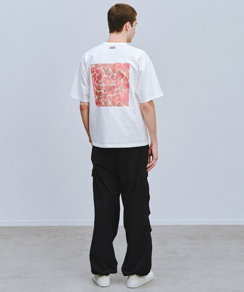 AMERICAN RAG CIE(アメリカンラグシー)の「【AMERICAN RAG CIE】ペイズリーTシャツ(ユニセックス)(Tシャツ/カットソー・レディース・ホワイト・LARGE/MEDIUM)」の6枚目の写真