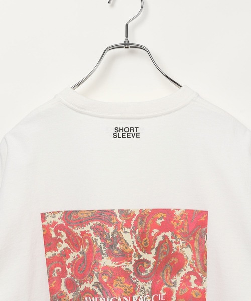 AMERICAN RAG CIE(アメリカンラグシー)の「【AMERICAN RAG CIE】ペイズリーTシャツ(ユニセックス)(Tシャツ/カットソー・レディース・ホワイト・LARGE/MEDIUM)」の13枚目の写真
