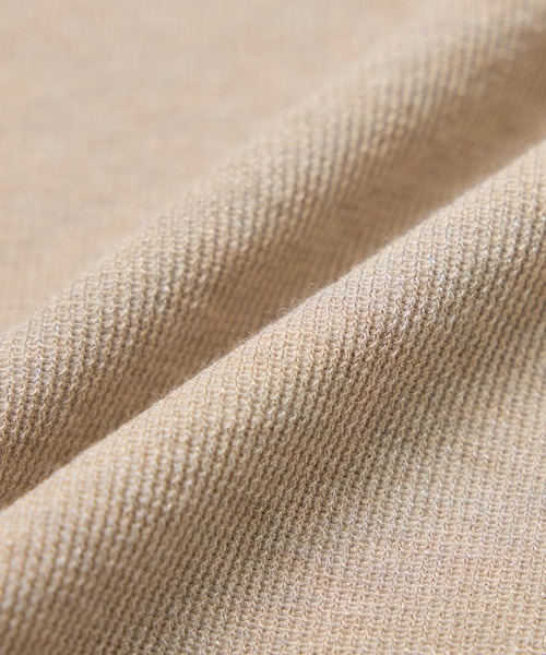 ROPE' PICNIC(ロペピクニック)の「【洗濯機OK】LEVITAハーフスリーブニットプルオーバー(ニット/セーター・レディース・その他2/ライトグレー/ベージュ・38)」の7枚目の写真