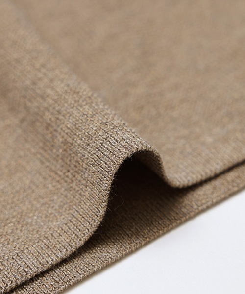 ROPE' PICNIC(ロペピクニック)の「【洗濯機OK】LEVITAハーフスリーブニットプルオーバー(ニット/セーター・レディース・その他2/ライトグレー/ベージュ・38)」の9枚目の写真