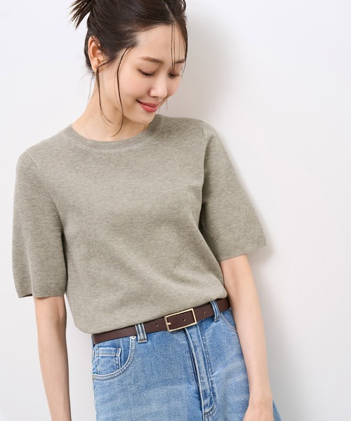 オーガニックヘンプリブドニットスリーブレスプルオーバー 楽天市場】unfil アンフィル オーガニックヘンプリブドニット