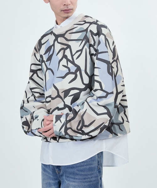 M TO R（ムウトアール）の「NEW CAMO PRINT SWEAT SHIRTS（スウェット・レディース・ホワイト/ベージュ系その他・38/40/42）」の22枚目の写真