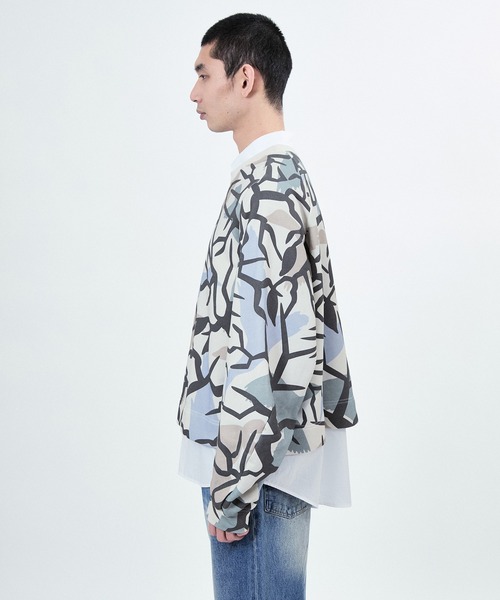 M TO R（ムウトアール）の「NEW CAMO PRINT SWEAT SHIRTS（スウェット・レディース・ホワイト/ベージュ系その他・38/40/42）」の19枚目の写真