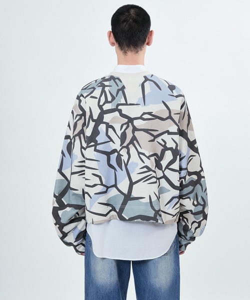 M TO R（ムウトアール）の「NEW CAMO PRINT SWEAT SHIRTS（スウェット・レディース・ホワイト/ベージュ系その他・38/40/42）」の18枚目の写真