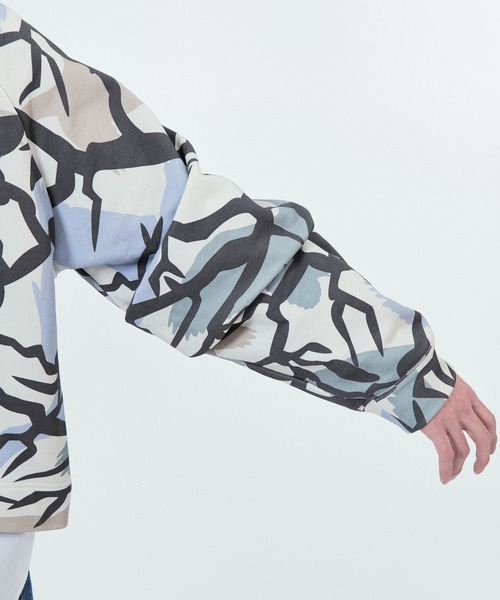 M TO R（ムウトアール）の「NEW CAMO PRINT SWEAT SHIRTS（スウェット・レディース・ホワイト/ベージュ系その他・38/40/42）」の13枚目の写真