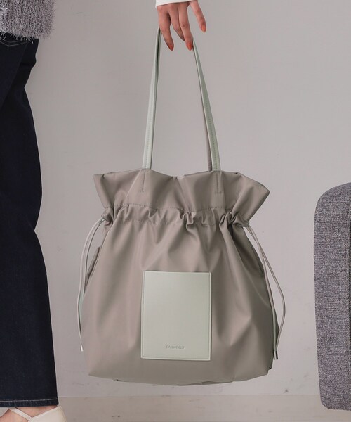 セール】【A4サイズ対応】巾着ドロストーリングトートバッグ（トート