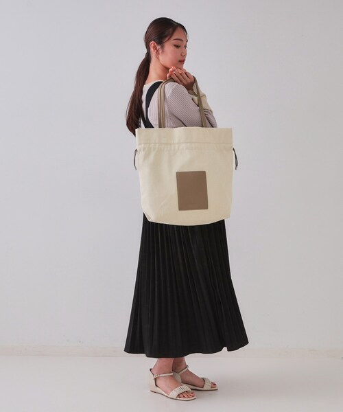 セール】【A4サイズ対応】巾着ドロストーリングトートバッグ（トート