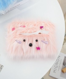 pyornim（ピョルニム）の「カラフルわんちゃんティッシュカバー（収納グッズ・レディース）」