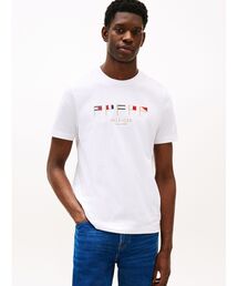 ヒルフィガーマルチフラッグTシャツ