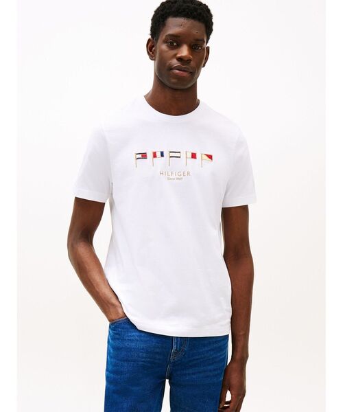 セール】ヒルフィガーマルチフラッグTシャツ（Tシャツ/カットソー