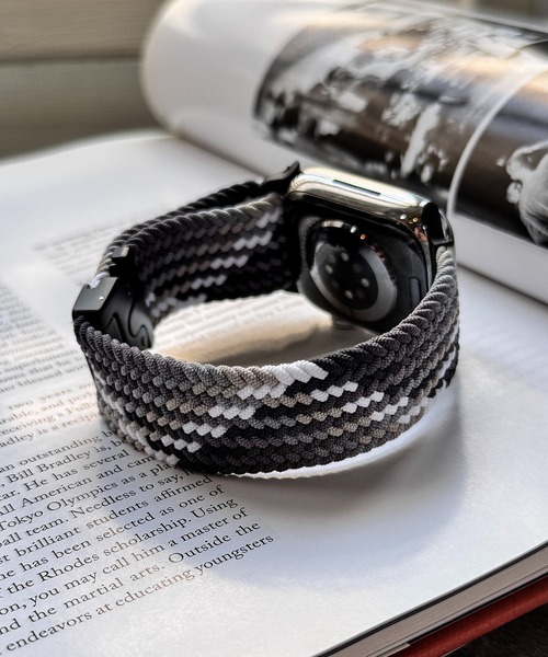 CALIFORNIA OUTFITTERS(カリフォルニア アウトフィッターズ)の「3A4 アップルウォッチ バンド 42mm 44mm 45mm(デジタル腕時計・メンズ・ブラック/オリーブ/マルチ/ブラックミックス・42-45mm)」の10枚目の写真