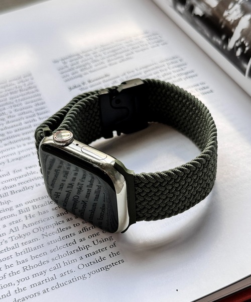 CALIFORNIA OUTFITTERS(カリフォルニア アウトフィッターズ)の「3A4 アップルウォッチ バンド 42mm 44mm 45mm(デジタル腕時計・メンズ・ブラック/オリーブ/マルチ/ブラックミックス・42-45mm)」の21枚目の写真