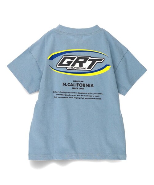 DRC branshes（ディーアールシーブランシェス）の「【DRC/綿100％】アソートグラフィック半袖Tシャツ（Tシャツ/カットソー・キッズ・ブルーグレー/その他1/カラフル/コバルトブルー/フューシャピンク/ブラック/パープル/ホワイト/チャコールグレー/レッド/ライム/オレンジ・90/100/110/120/130/140/150/160）」の4枚目の写真