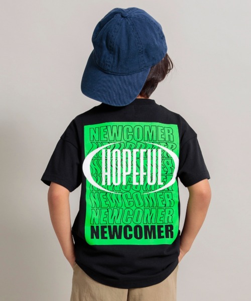 DRC branshes（ディーアールシーブランシェス）の「【DRC/綿100％】アソートグラフィック半袖Tシャツ（Tシャツ/カットソー・キッズ・ブルーグレー/その他1/カラフル/コバルトブルー/フューシャピンク/ブラック/パープル/ホワイト/チャコールグレー/レッド/ライム/オレンジ・90/100/110/120/130/140/150/160）」の11枚目の写真