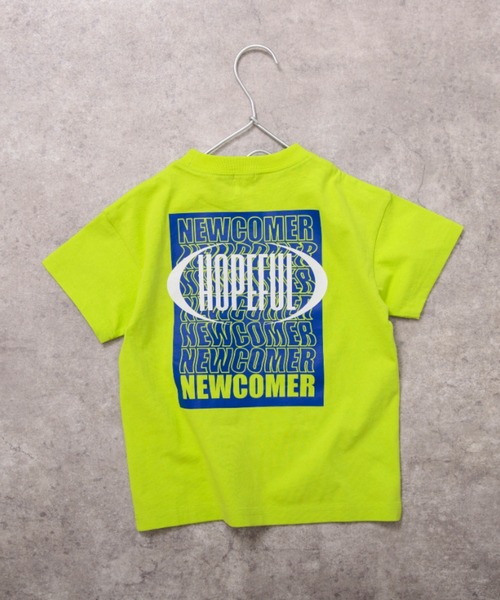 DRC branshes（ディーアールシーブランシェス）の「【DRC/綿100％】アソートグラフィック半袖Tシャツ（Tシャツ/カットソー・キッズ・ブルーグレー/その他1/カラフル/コバルトブルー/フューシャピンク/ブラック/パープル/ホワイト/チャコールグレー/レッド/ライム/オレンジ・90/100/110/120/130/140/150/160）」の5枚目の写真