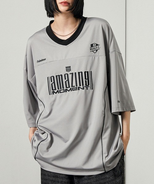アディアム Alex T-shirt アレックス 44778 カットソー S グレー ITEIM6OB5GTZ セール】Alfred Alex｜アルフレッドアレックス（メンズ）のTシャツ