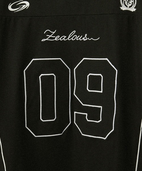 Alfred Alex(アルフレッドアレックス)の「【Alfred Alex】ゲームデザイン ナンバリング ビッグホッケーTシャツ(Tシャツ/カットソー・メンズ・ブラック/ホワイト/ワインレッド/ネイビー/グレー・M/L)」の17枚目の写真