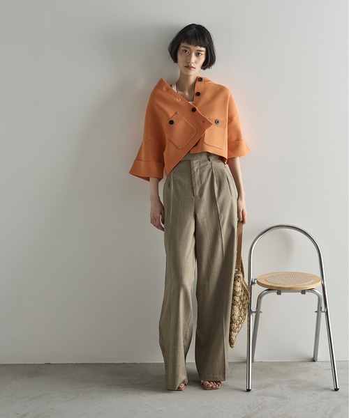 THE YOn(ザヨン)の「トライアングルエスニックペーパートート(ショルダーバッグ・レディース・ブラック/ベージュ・FREE)」の22枚目の写真