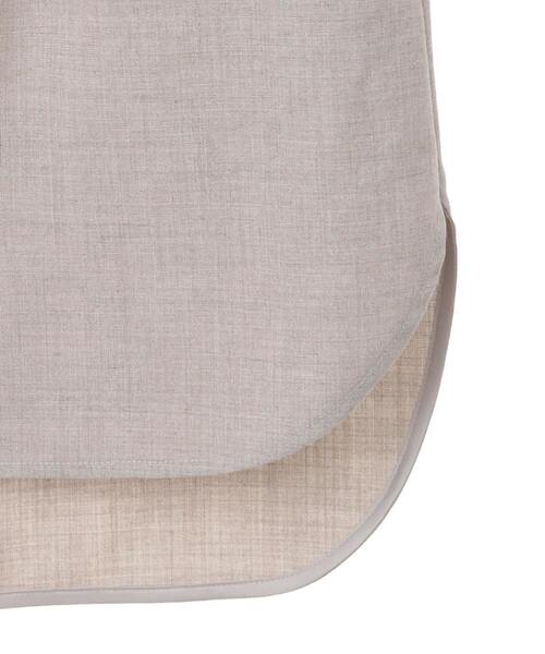 Tiara（ティアラ）の「バイカラーノースリーブブラウス（セットアップ可）（シャツ/ブラウス・レディース・ベージュ/チャコールグレー/ブラック・FREE）」の15枚目の写真