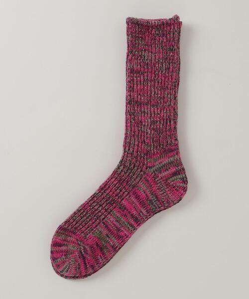 ROSTER SOX（ロスターソックス）の「ROSTER SOX/ロスターソックス  60 4MIX SOCKS メンズ レディース（ソックス/靴下・メンズ・イエロー/オレンジ/ピンク・1/2）」の5枚目の写真