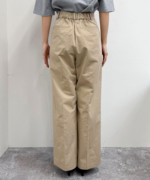fredy emue チノタックパンツ 黒 38号 WEB限定 TIME SALE！］【お気に入り急上昇！/低身長サイズ34有り