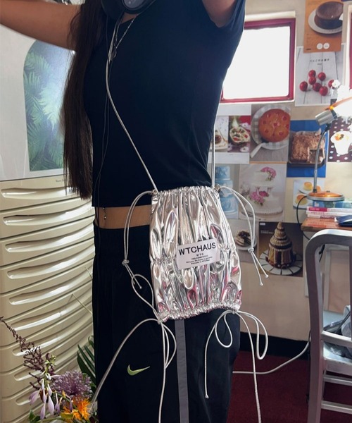 WELCOMETOCCC(ウェルカムシシシ)の「WELCOMETOCCC/PPIPP BAG(ショルダーバッグ・レディース・インディゴブルー/その他1/ブラック・0)」の18枚目の写真