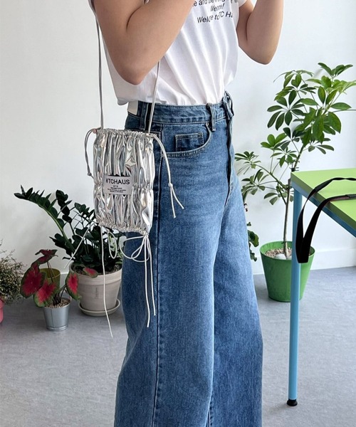 WELCOMETOCCC(ウェルカムシシシ)の「WELCOMETOCCC/PPIPP BAG(ショルダーバッグ・レディース・インディゴブルー/その他1/ブラック・0)」の20枚目の写真
