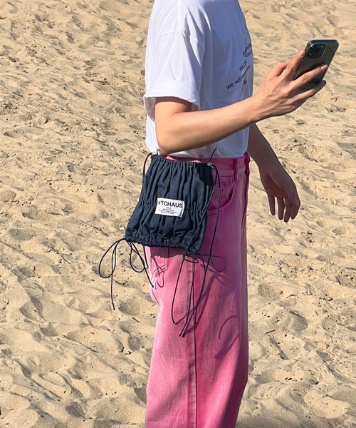 WELCOMETOCCC(ウェルカムシシシ)の「WELCOMETOCCC/PPIPP BAG(ショルダーバッグ・レディース・インディゴブルー/その他1/ブラック・0)」の7枚目の写真