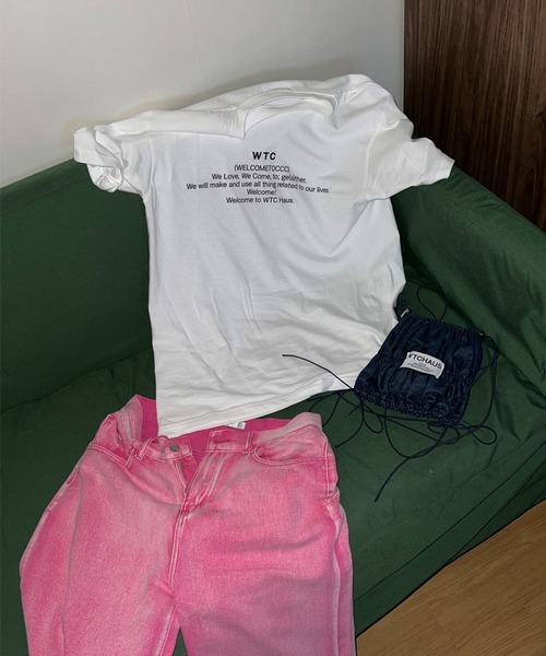 WELCOMETOCCC(ウェルカムシシシ)の「WELCOMETOCCC/PPIPP BAG(ショルダーバッグ・レディース・インディゴブルー/その他1/ブラック・0)」の9枚目の写真