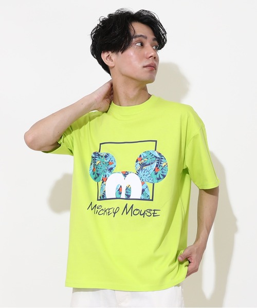 綿100％】 親子お揃い ディズニー リゾート柄Tシャツ 0546A（Tシャツ