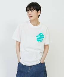 「FRAPBOIS」 半袖Tシャツ 1 エメラルド レディース FRAPBOIS 「FRAPBOIS」 半袖Tシャツ 1 エメラルド レディース