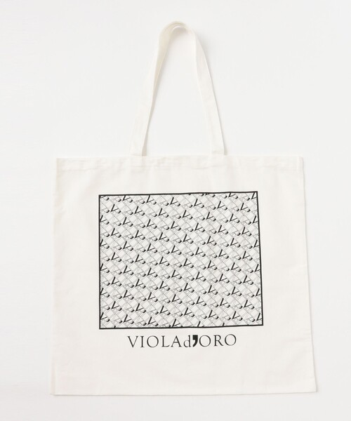 VIOLAd'ORO（ヴィオラドーロ）の「【1/15値下げ】VIOLAd’ORO / エコファー ハーフムーン バッグ（トートバッグ・レディース・ブラウン・ONE SIZE）」の8枚目の写真