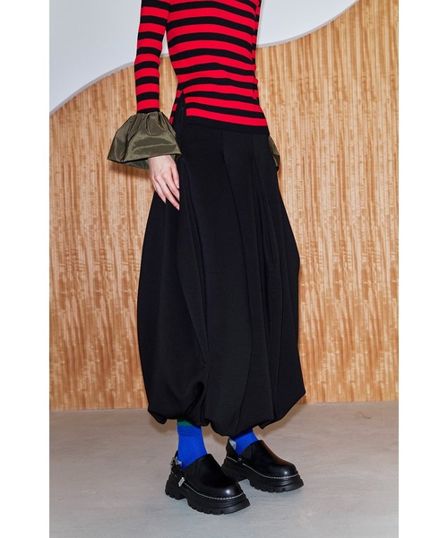 セール】FLASK PATTERN CUT SK（スカート）｜OMMO（オーエムエムオー