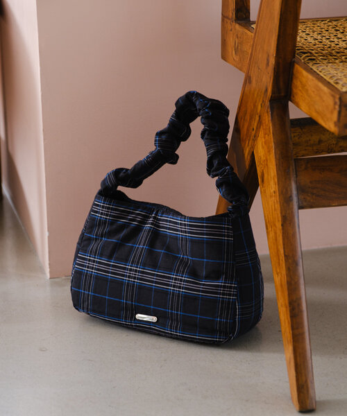 Kastane チェックシャーリングバッグ　カスタネ セール】【500mlペットボトル収納可能】チェックシャーリングBAG