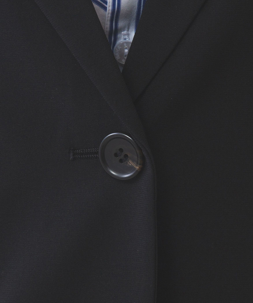 NARACAMICIE（ナラカミーチェ）の「【NARACAMICIE】【セットアップ対応】合繊ストレッチテーラードジャケット（テーラードジャケット・レディース・ブラック/ブラウン・L/M/S/XL）」の8枚目の写真