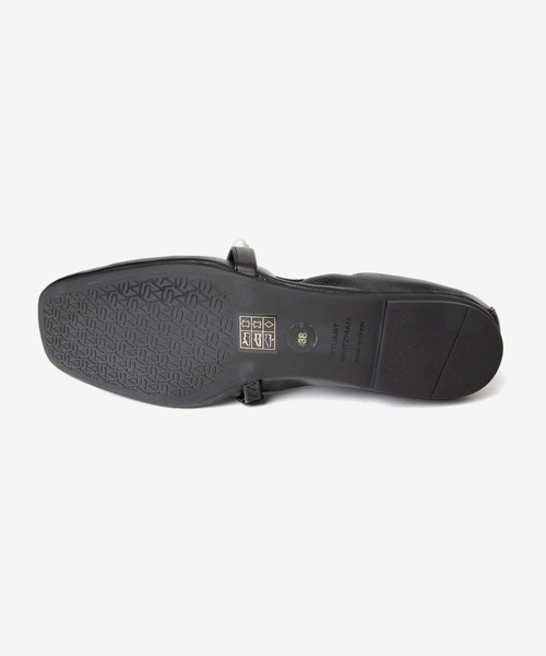 STUART WEITZMAN(スチュアートワイツマン)の「STUART WEITZMAN GOLDIE BALLET FLAT スチュアート・ワイツマン ゴルディー バレット フラット バレエシューズ(バレエシューズ・レディース・ブラック・36.5/37/37.5/38/35.5/36)」の10枚目の写真