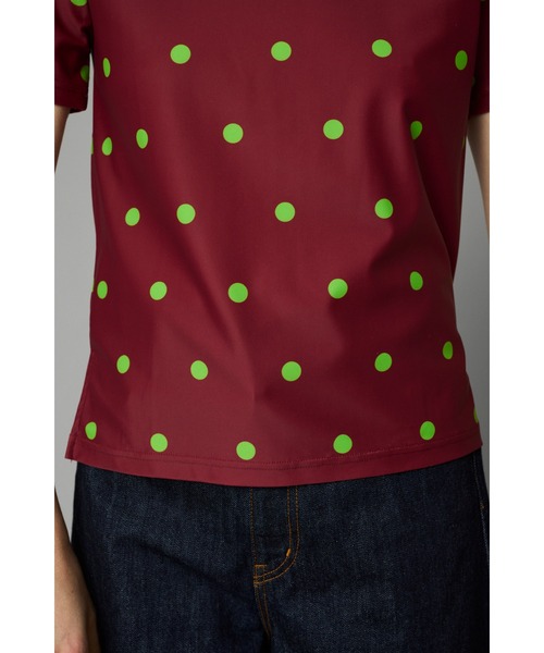 HeRIN.CYE（ヘリンドットサイ）の「Conpact cut tops　　コンパクトカットトップス（Tシャツ/カットソー・レディース・ネイビー/グレー/マジェンタ・FREE）」の10枚目の写真