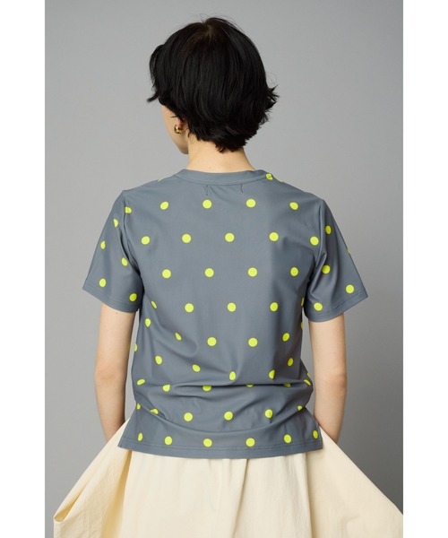 HeRIN.CYE（ヘリンドットサイ）の「Conpact cut tops　　コンパクトカットトップス（Tシャツ/カットソー・レディース・ネイビー/グレー/マジェンタ・FREE）」の14枚目の写真