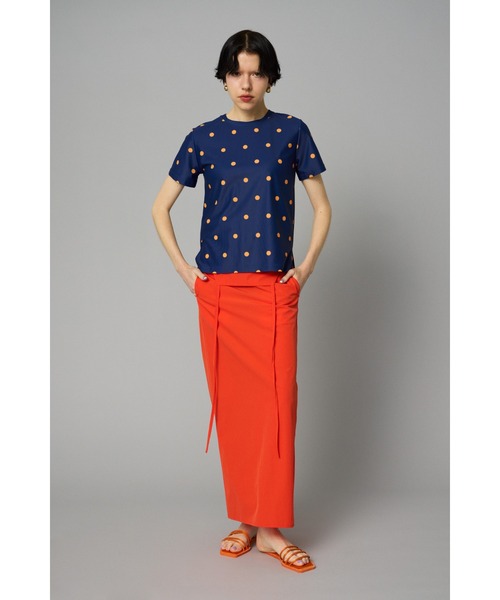 HeRIN.CYE（ヘリンドットサイ）の「Conpact cut tops　　コンパクトカットトップス（Tシャツ/カットソー・レディース・ネイビー/グレー/マジェンタ・FREE）」の15枚目の写真