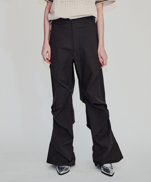 Random tack slacks/ランダムタックスラックス/洗える/シワに